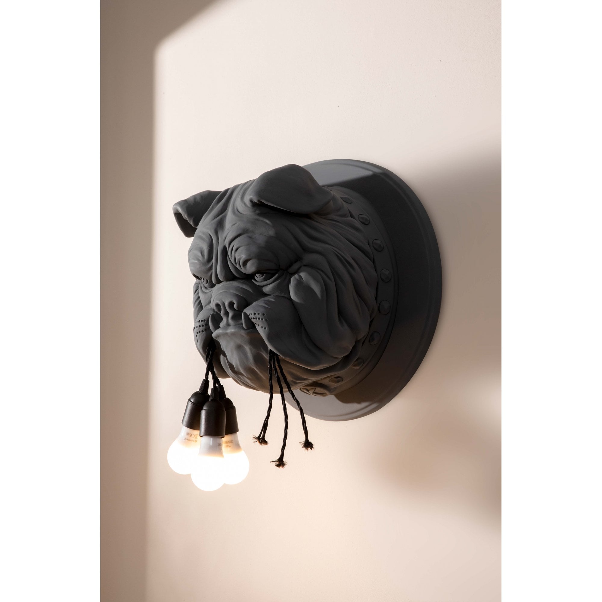 Karman Amsterdam Bulldog Wall Lamp - Matt Grey