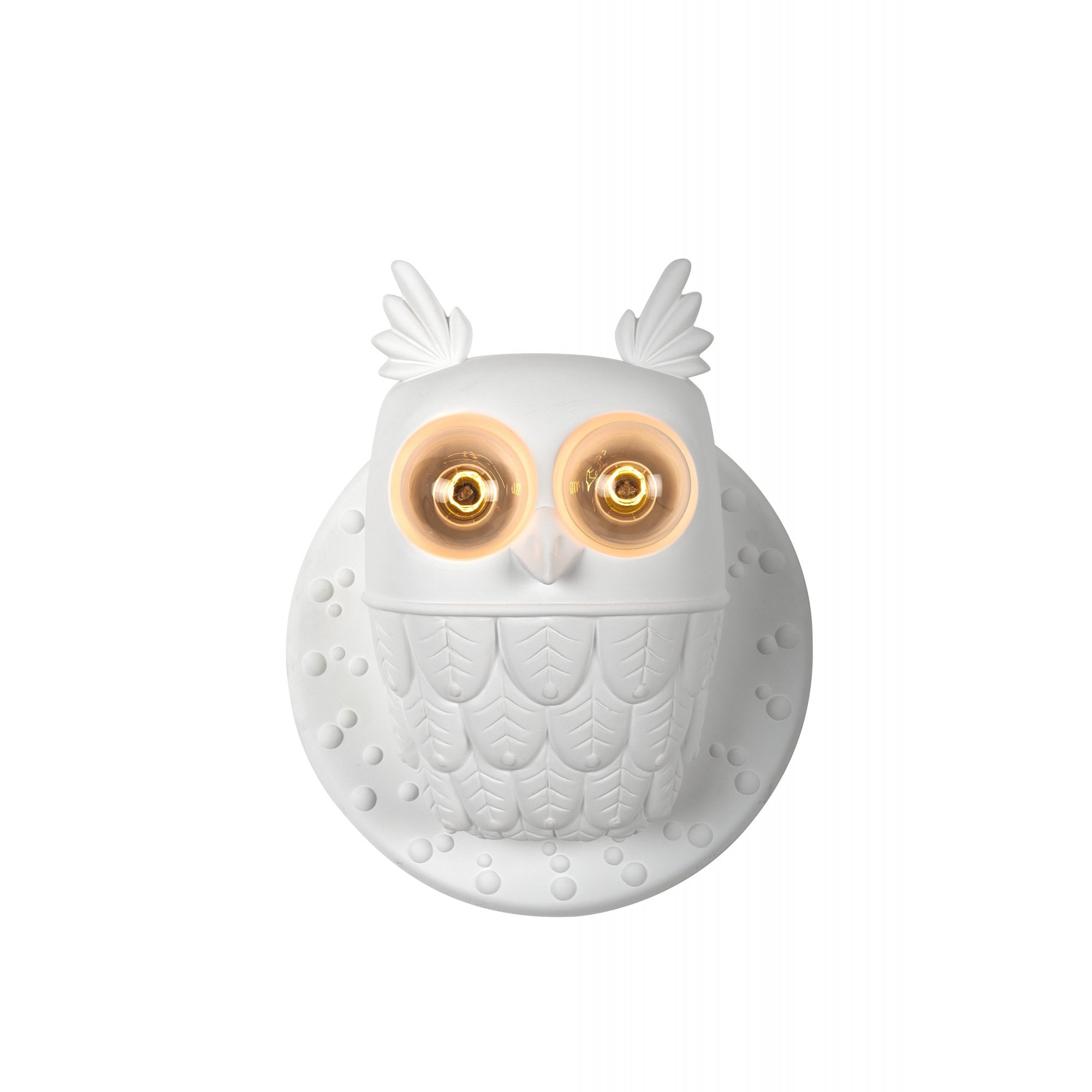 Karman Ti-Vedo Owl Wall Lamp - Matt White
