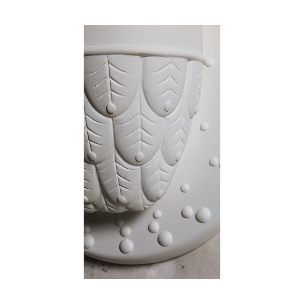 Karman Ti-Vedo Owl Wall Lamp - Matt White