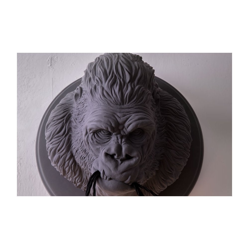 Karman Ugo Rilla Gorilla Wall Lamp - Grey Ceramic