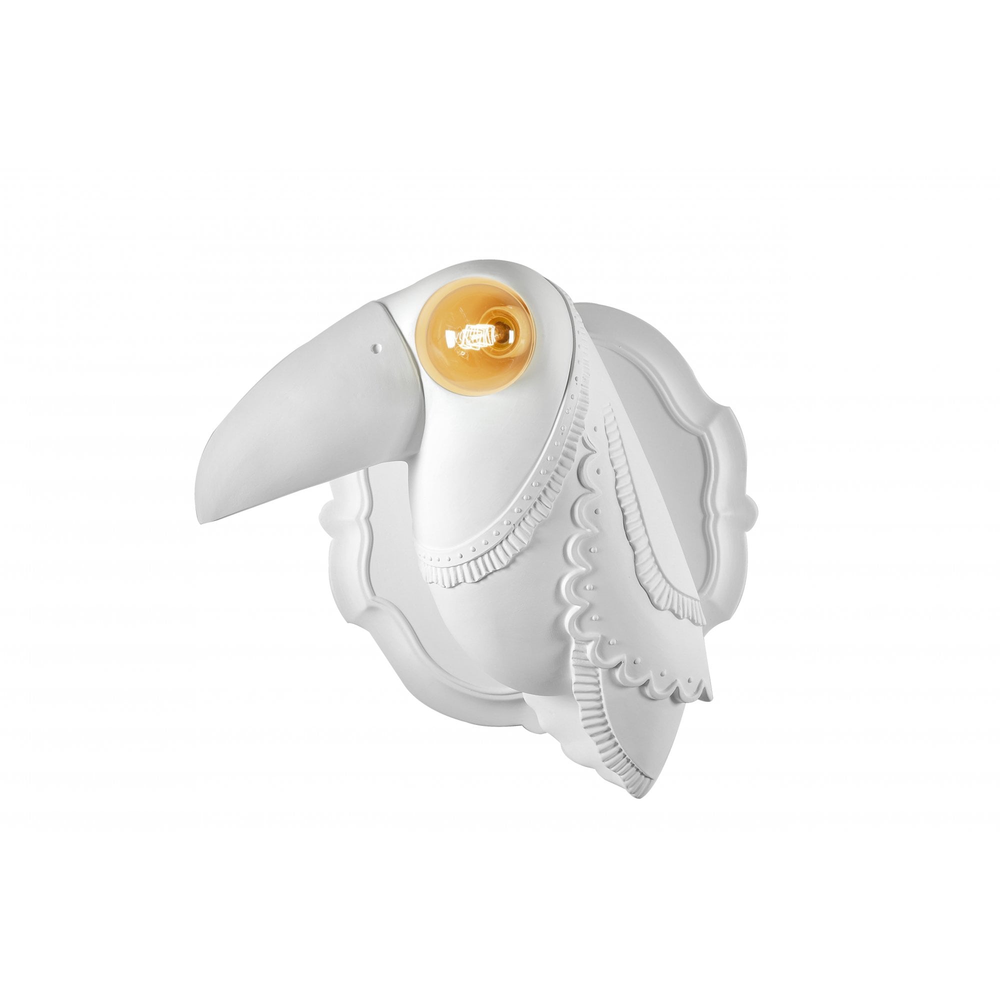 Karman Cubano Toucan Wall Lamp - White