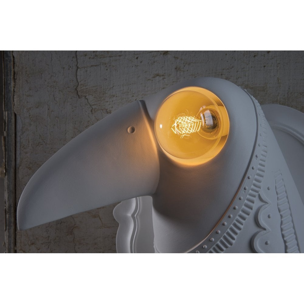 Karman Cubano Toucan Wall Lamp - White