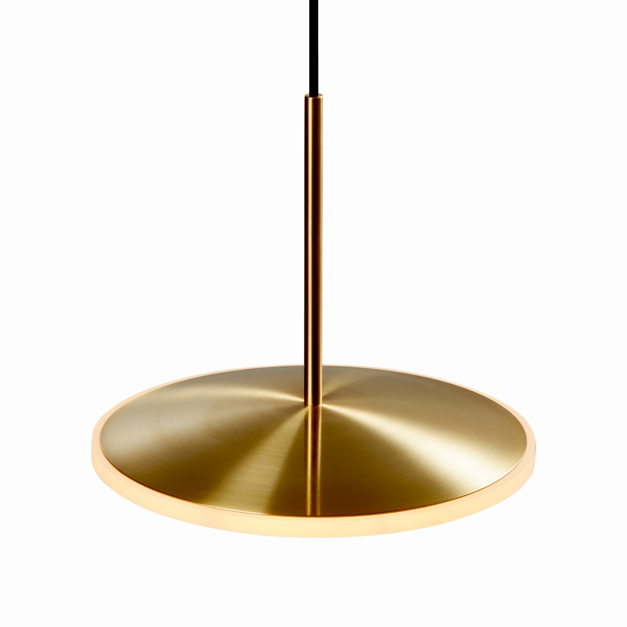 Graypants Chrona Dish 10h Pendant - Brass