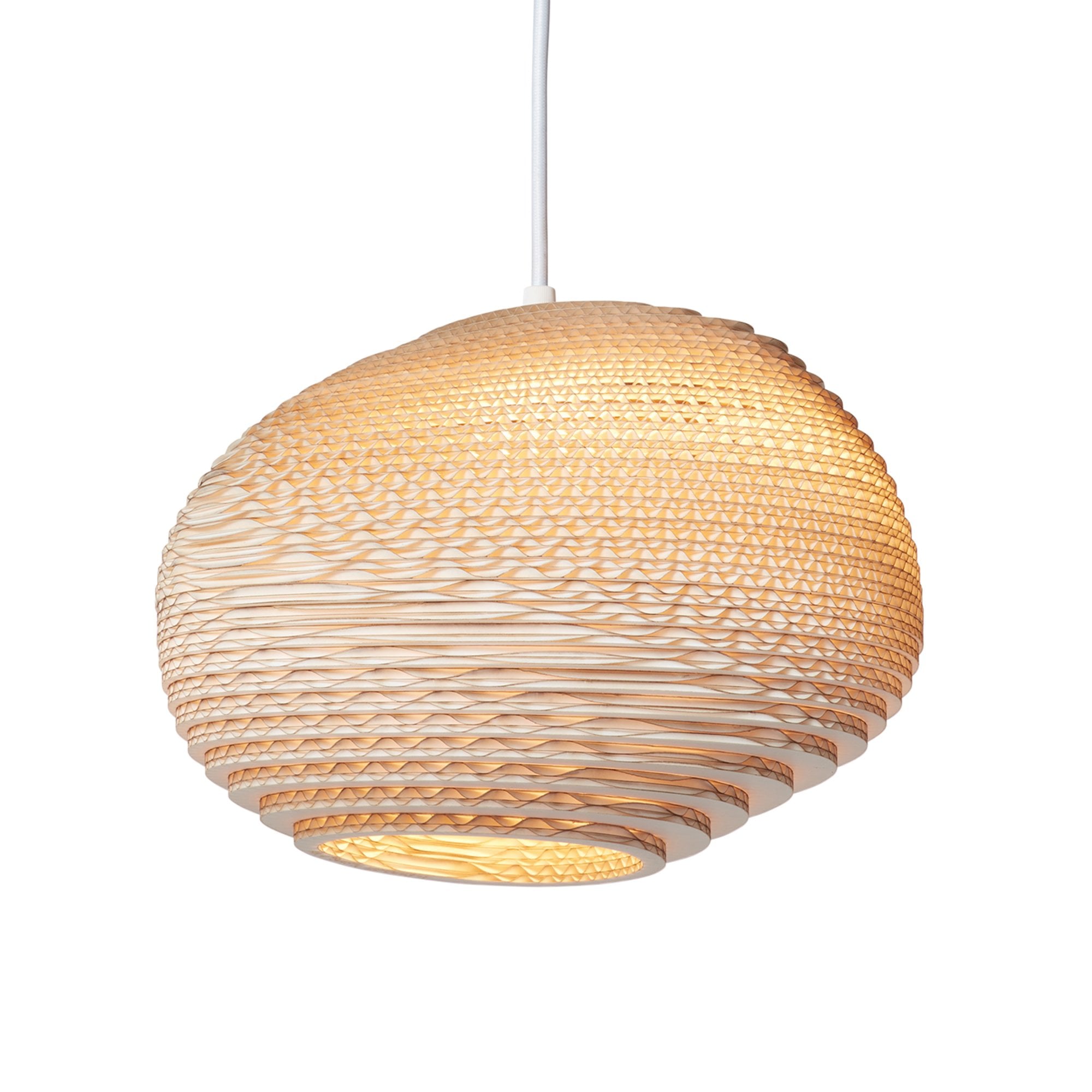Graypants Scraplights Alki Pendant - Blonde - 32cm Diameter
