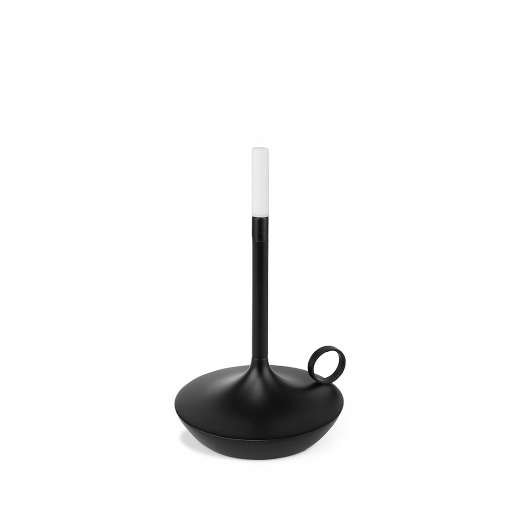 Wick S Small Rechargeable USB-C Table Light - Black