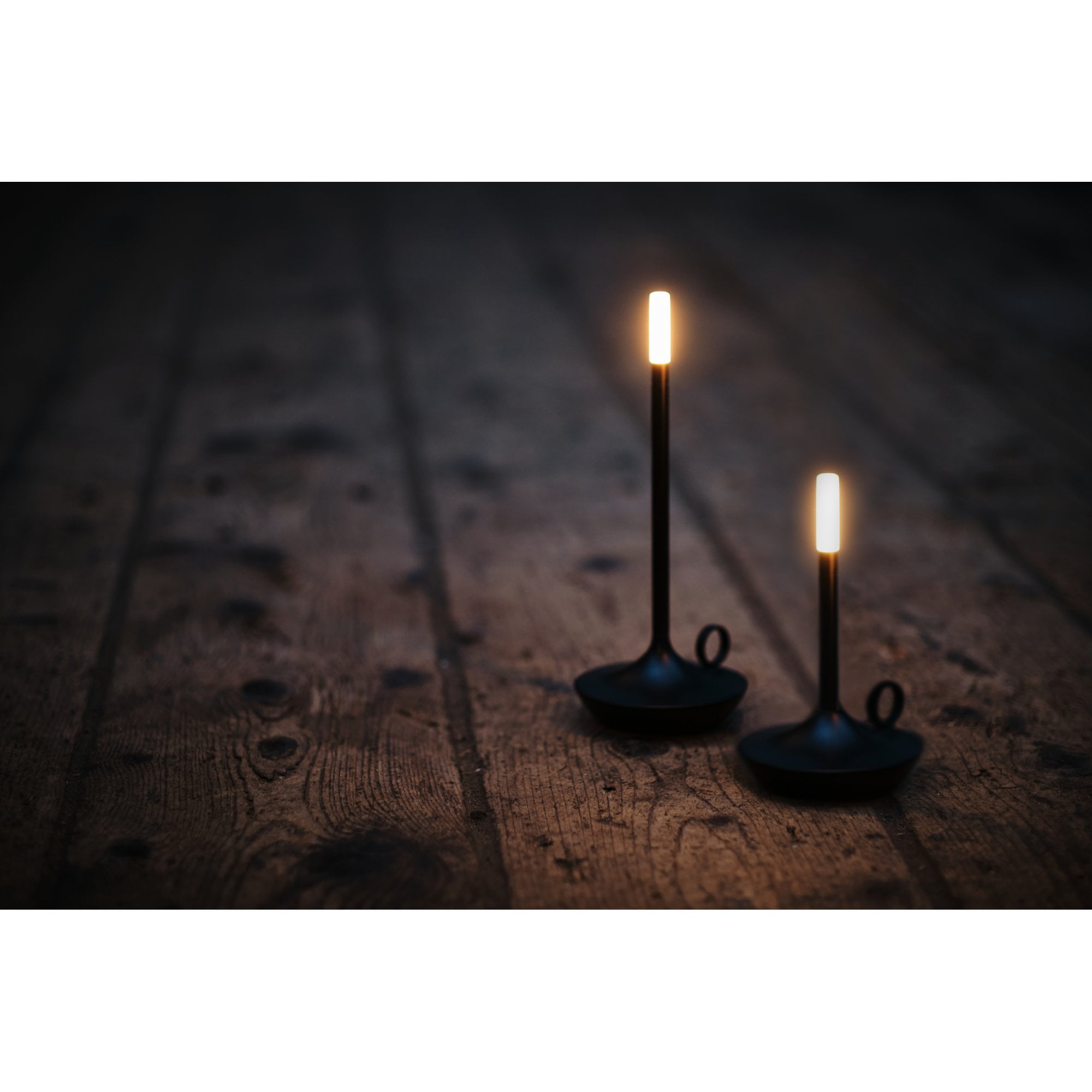 Wick S Small Rechargeable USB-C Table Light - Black