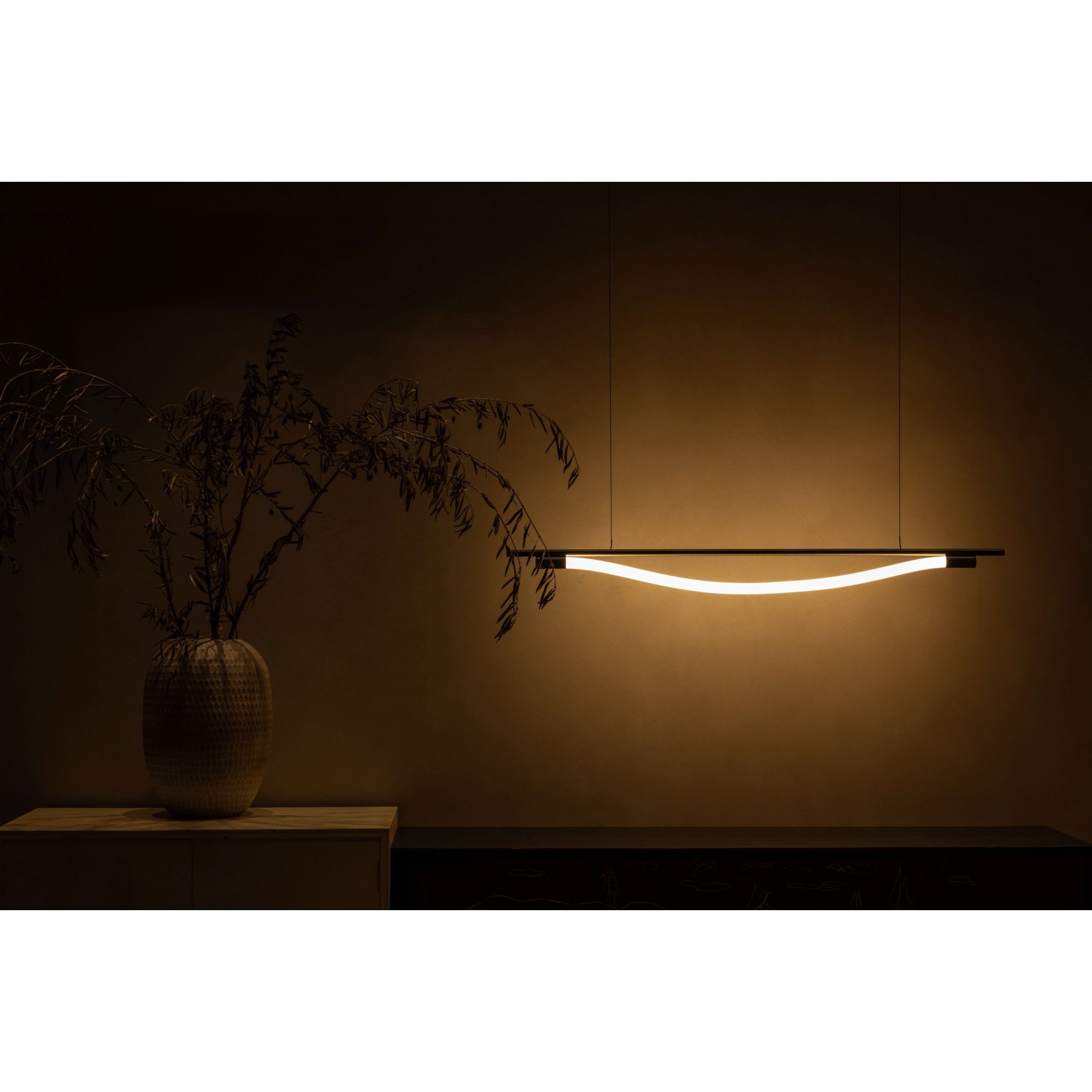 Graypants Levity Bow160 Pendant - Black