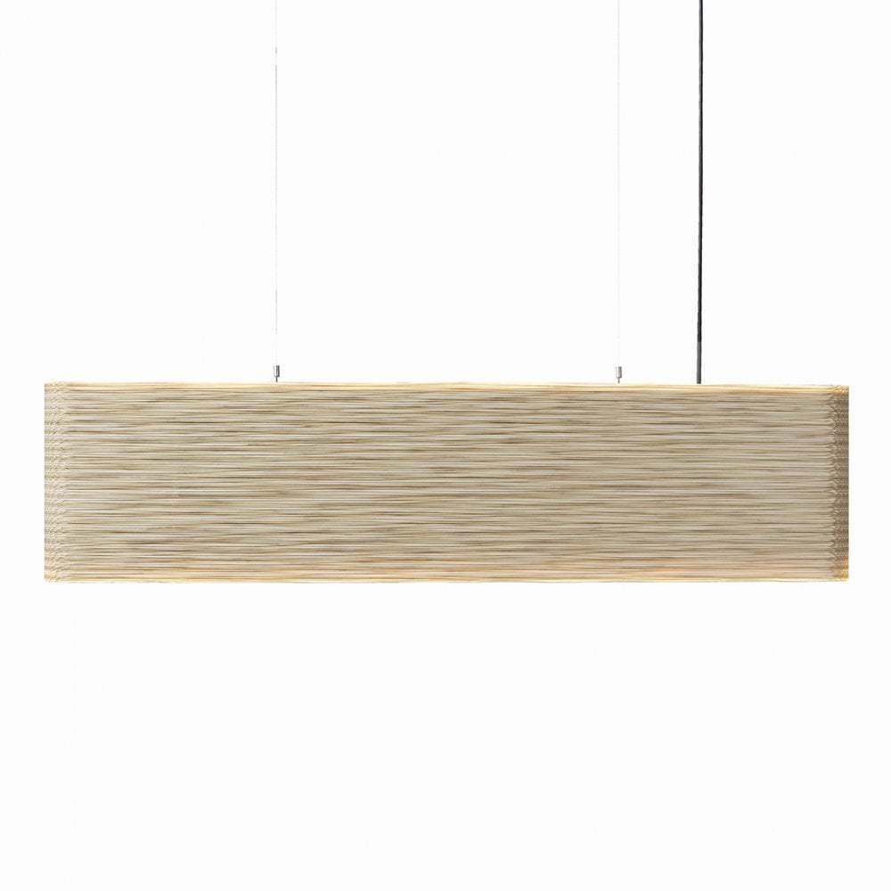 Graypants Scraplights Hewn 48 - 12 Linear Pendant - Direct/Indirect Light - Dual Circuit - Blonde