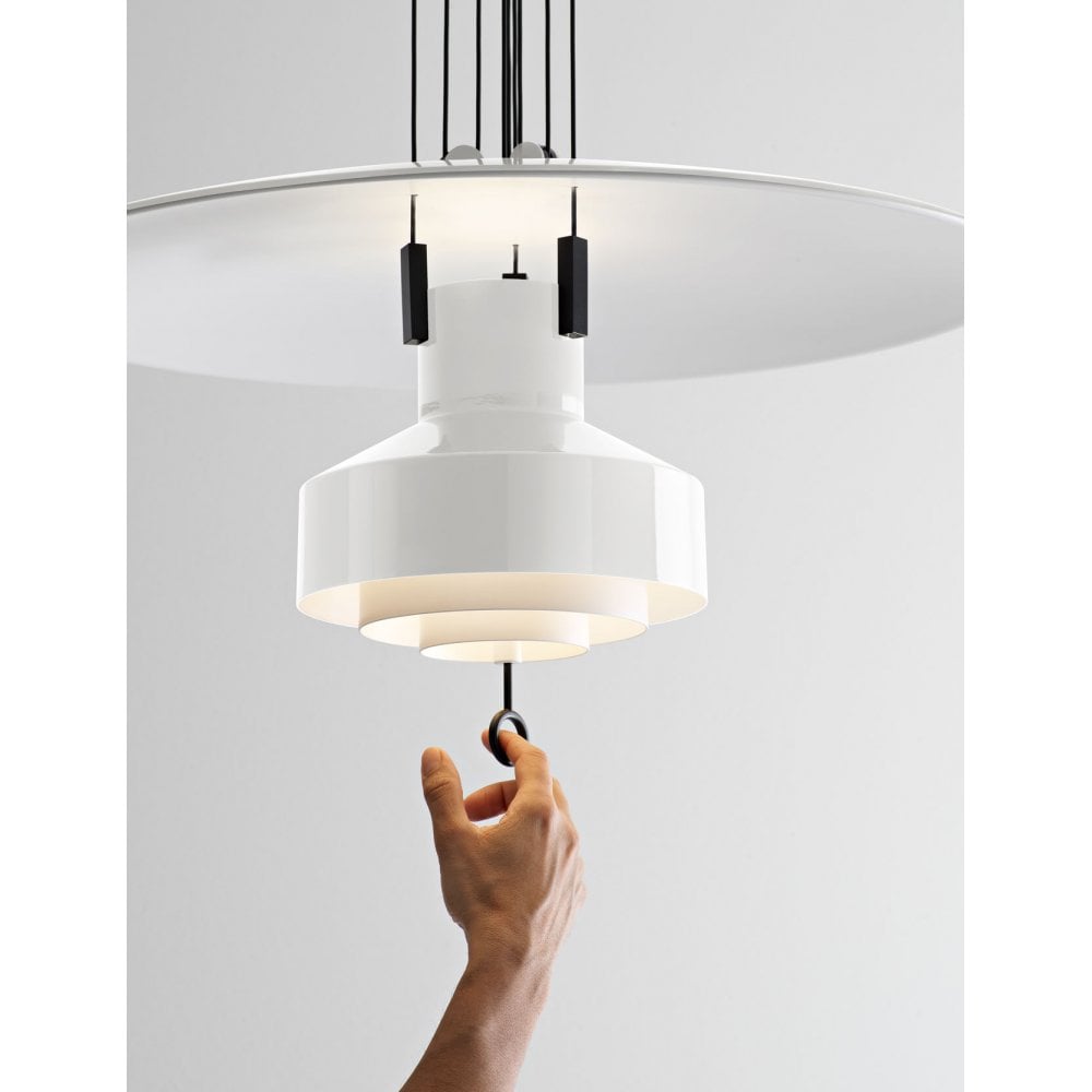 Stilnovo Saliscendi Pendant - Light Grey