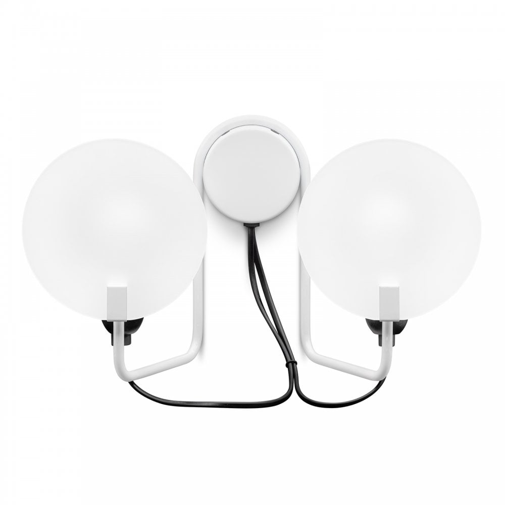 Stilnovo Bugia 2 Light Wall Light - White