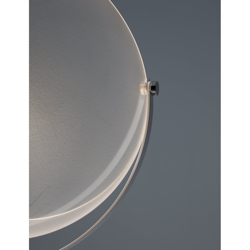 Stilnovo Demi Moon Transformative Optic Floor Lamp - Matt White
