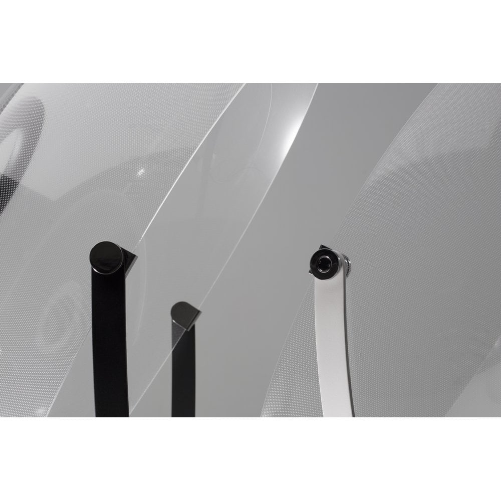 Stilnovo Demi Moon Transformative Optic Floor Lamp - Black