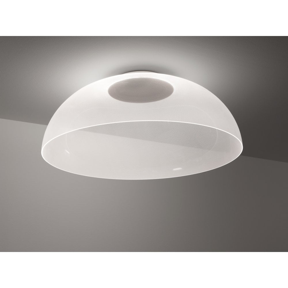 Stilnovo Demi 70cm Transformative Optic Wall/Ceiling Light - Matt White