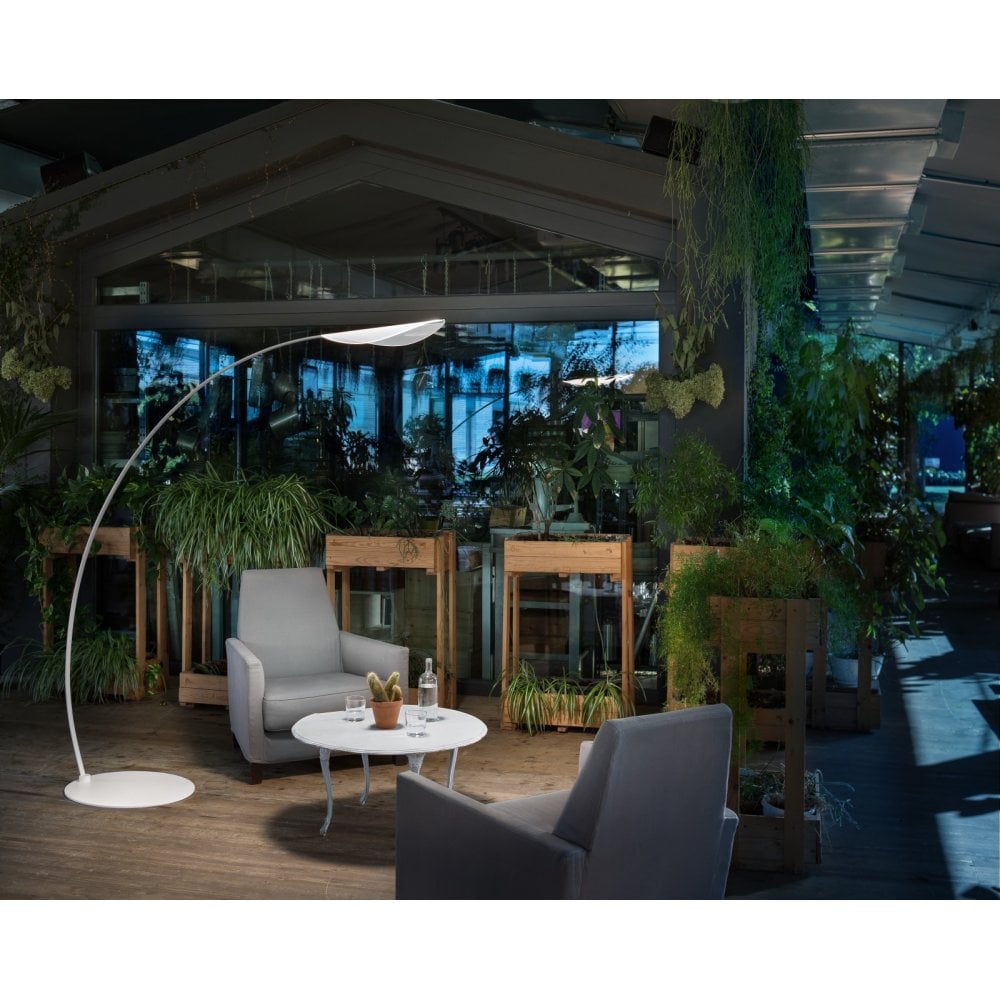 Stilnovo Diphy Transformative Optic Floor Lamp - Matt White