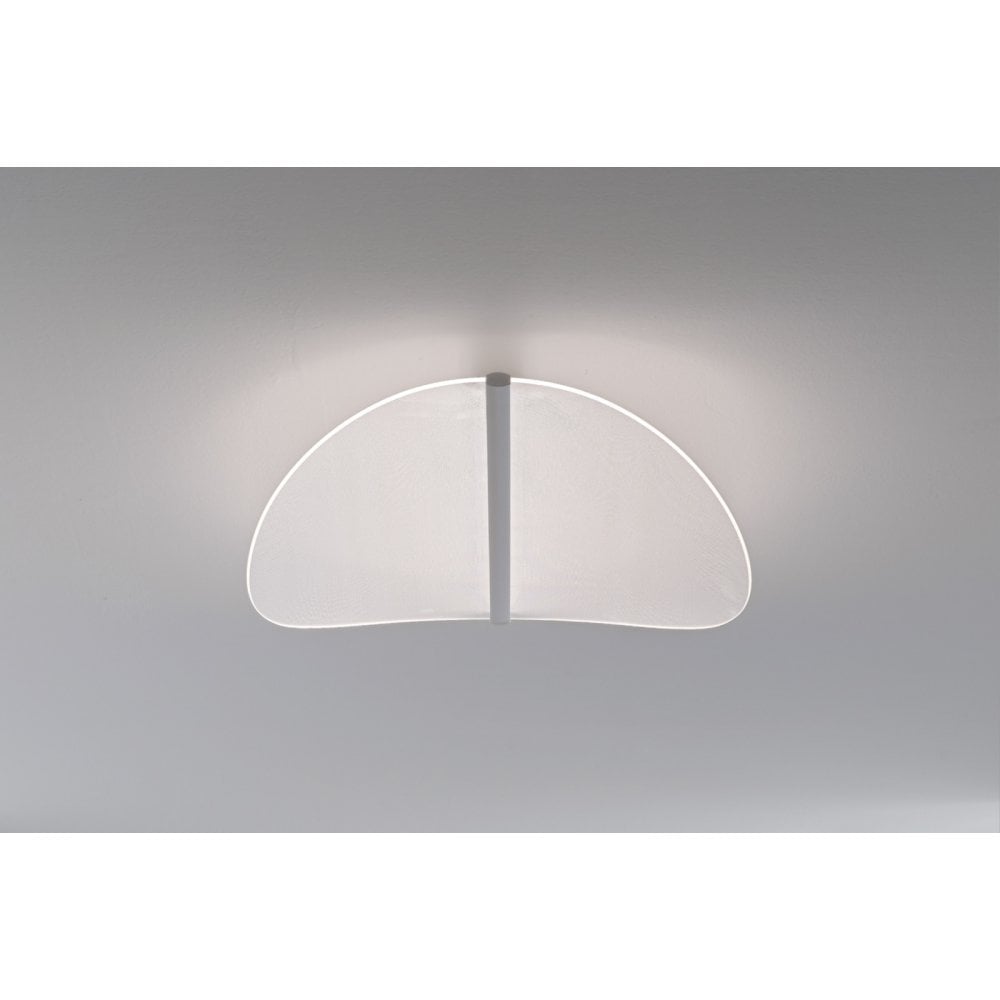 Stilnovo Diphy L54 Small Transformative Optic Wall/Ceiling Light - Matt White