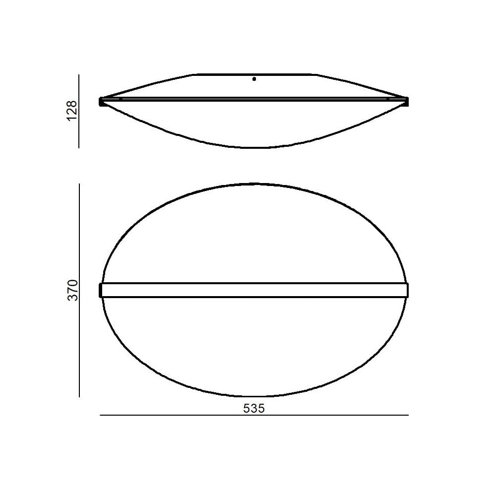 Stilnovo Diphy L54 Small Transformative Optic Wall/Ceiling Light - Matt White