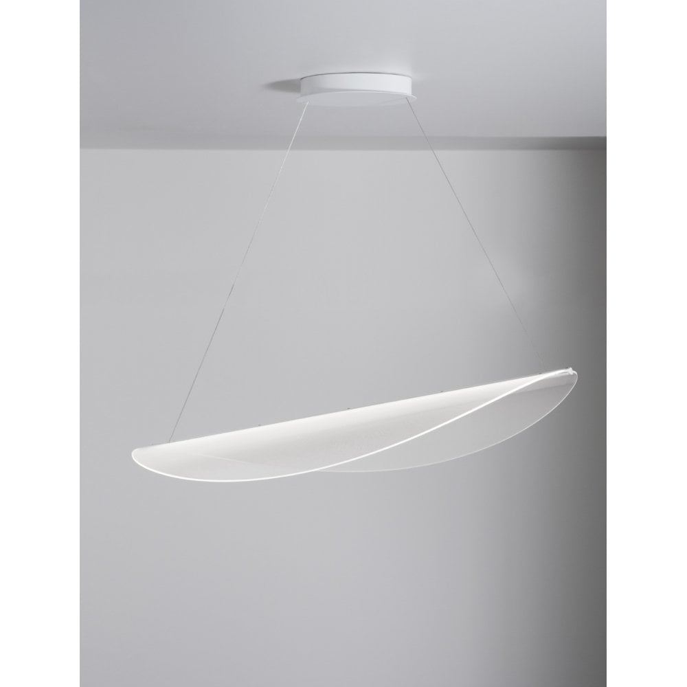 Stilnovo Diphy L76 Large Transformative Optic Pendant - Matt White