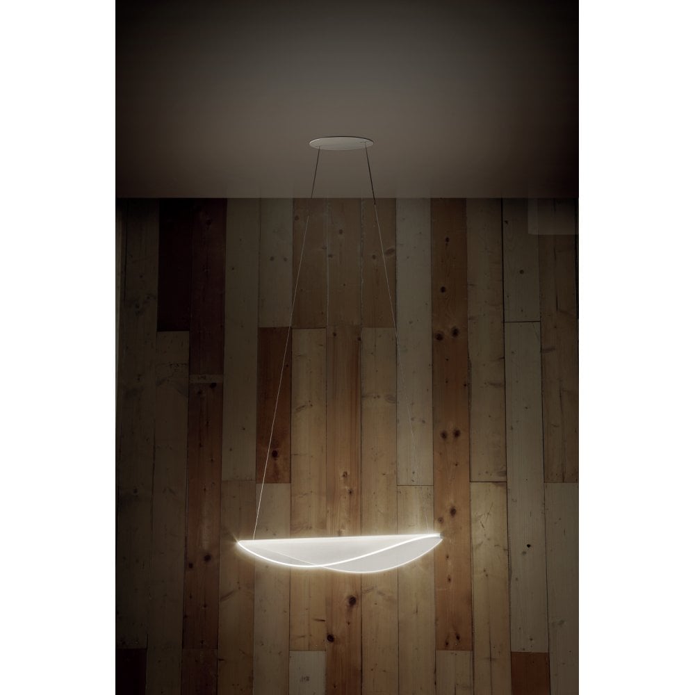 Stilnovo Diphy L54 Small Transformative Optic Pendant - Matt White