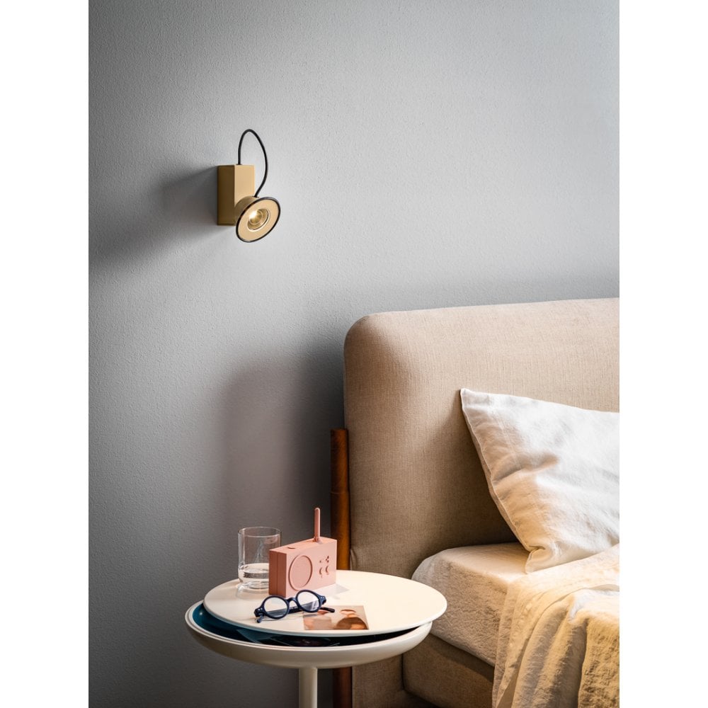 Stilnovo Minibox Wall Light - Coffee