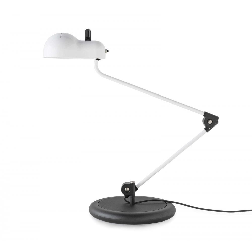 Stilnovo Topo Table Lamp with Base - White