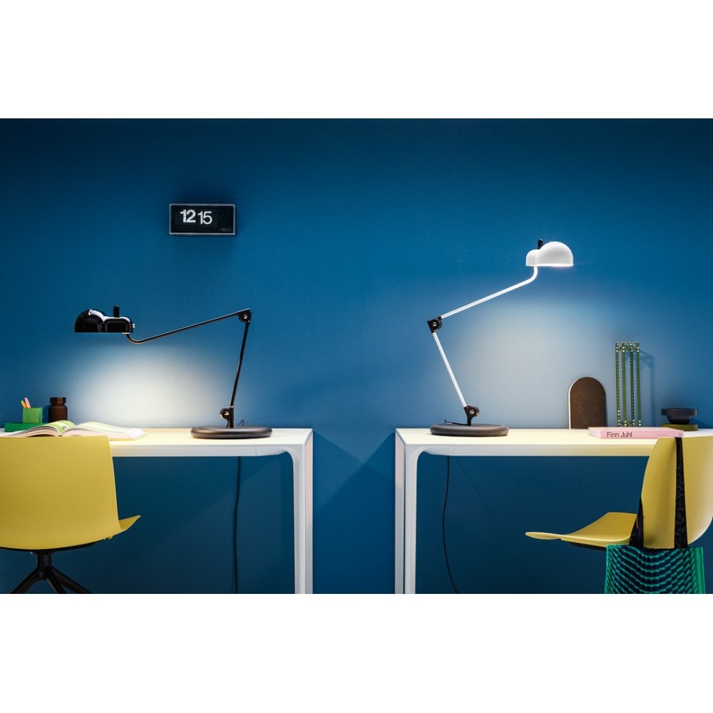 Stilnovo Topo Table Lamp with Base - Black