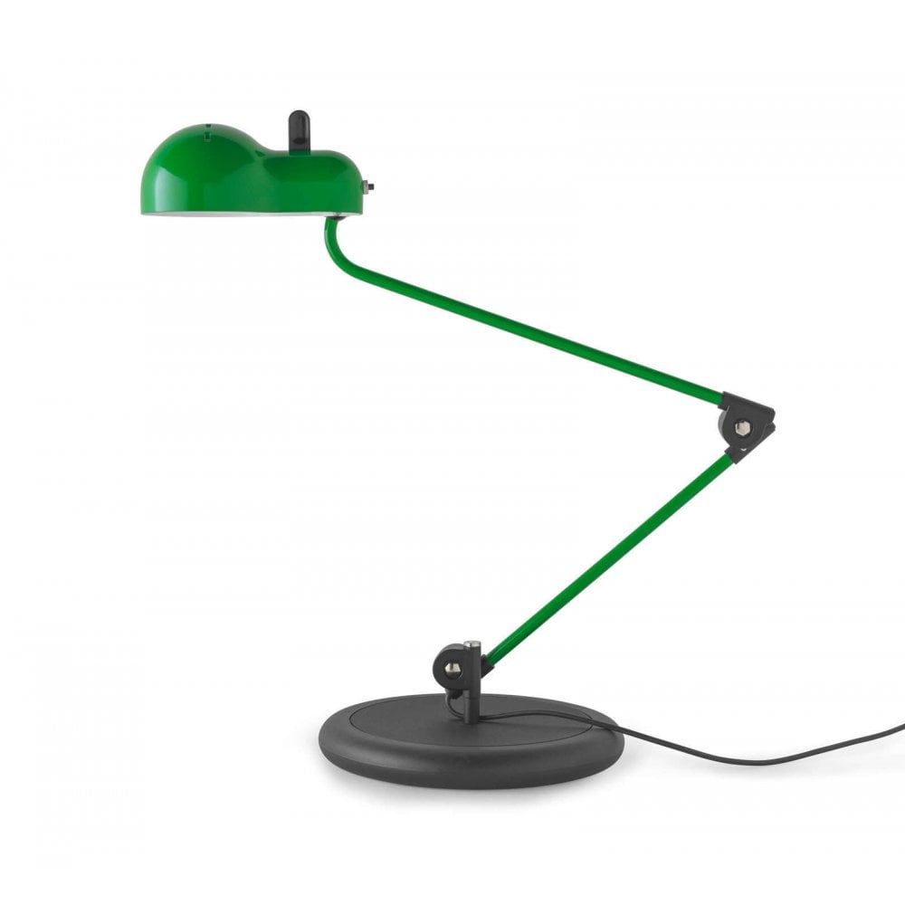 Stilnovo Topo Table Lamp with Base - Green
