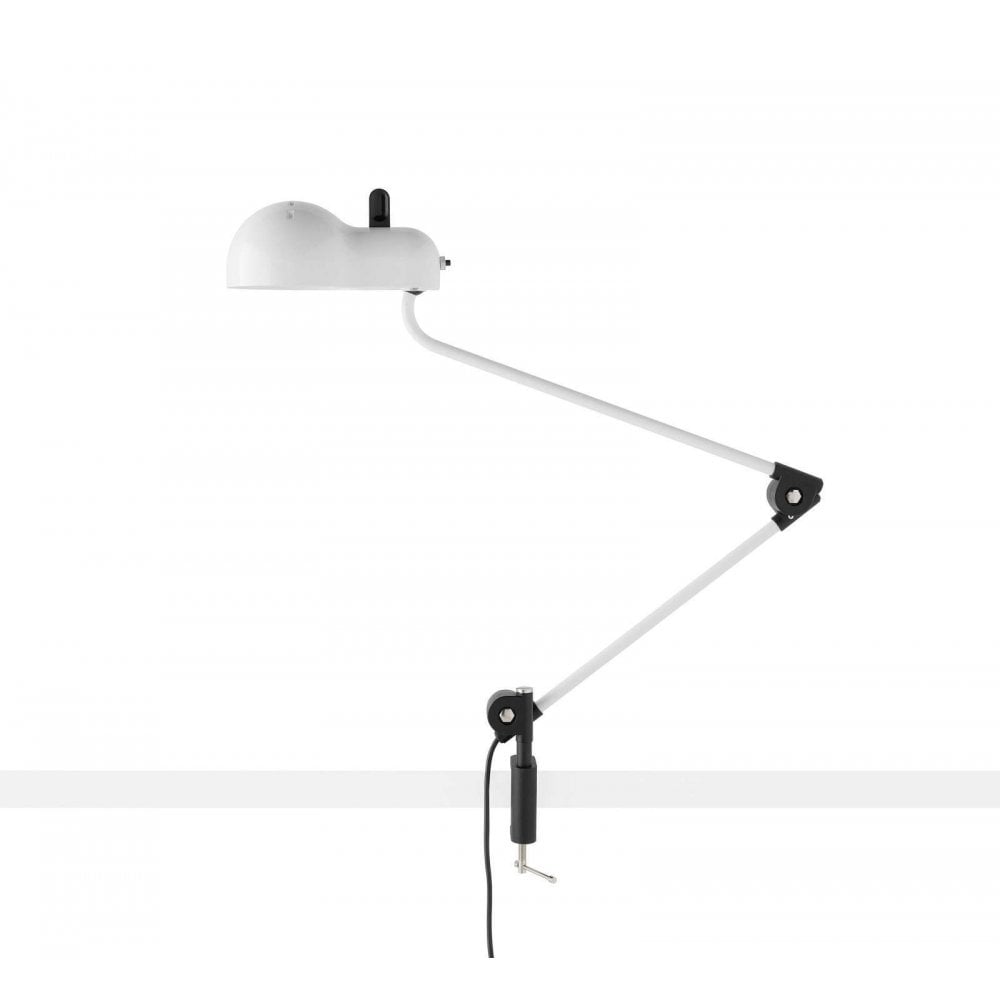 Stilnovo Topo Clamp Table Lamp - White
