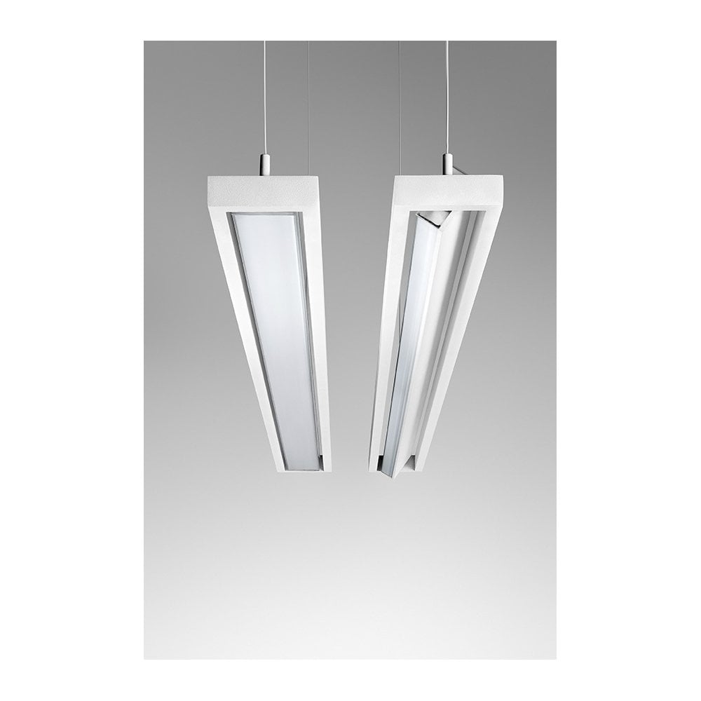 Stilnovo Tablet 96cm Medium Single Pendant - Matt White