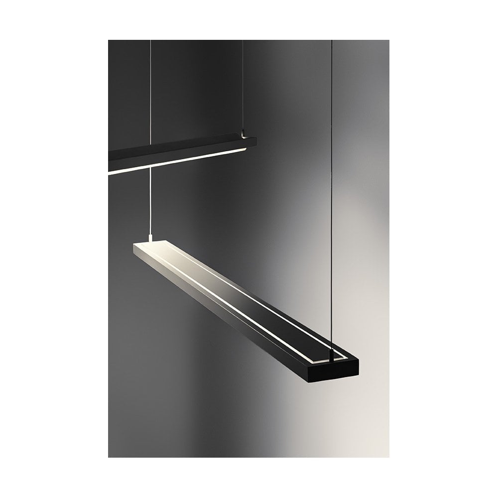 Stilnovo Tablet 96cm Medium Single Pendant - Black