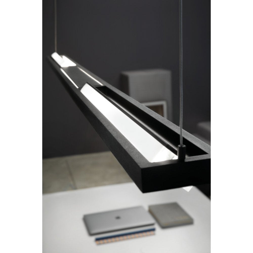 Stilnovo Tablet 136cm XL 3 Light Pendant - Black