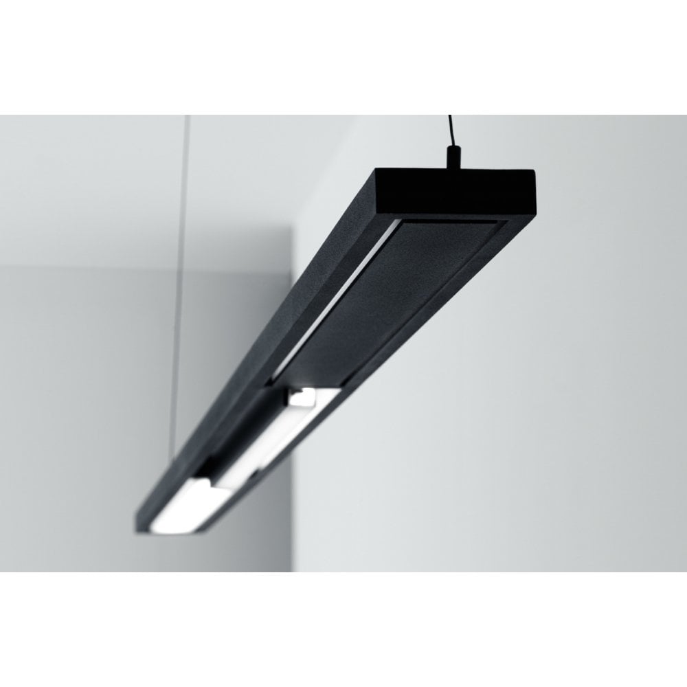 Stilnovo Tablet 136cm XL 3 Light Pendant - Black
