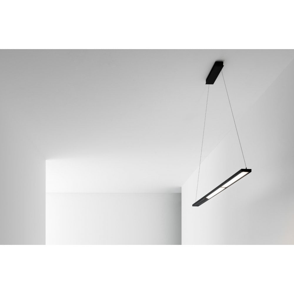 Stilnovo Tablet 136cm XL 3 Light Pendant - Black
