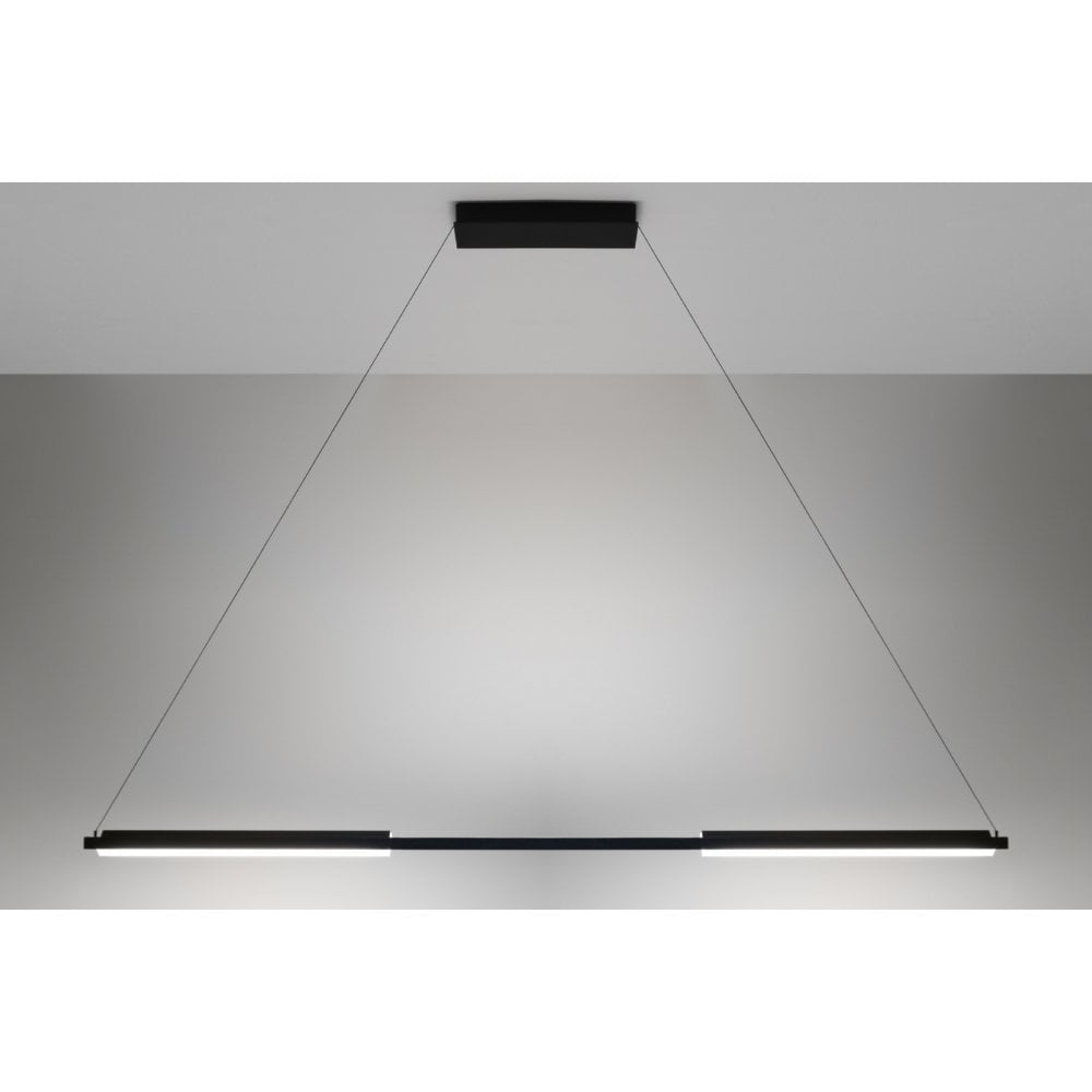 Stilnovo Tablet 136cm XL 3 Light Pendant - Black