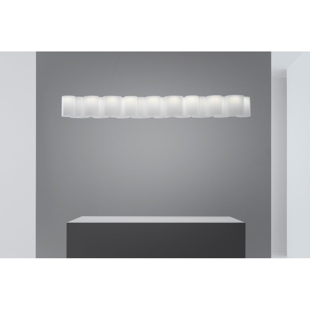 Stilnovo Honey 139cm Linear Pendant - Matt White