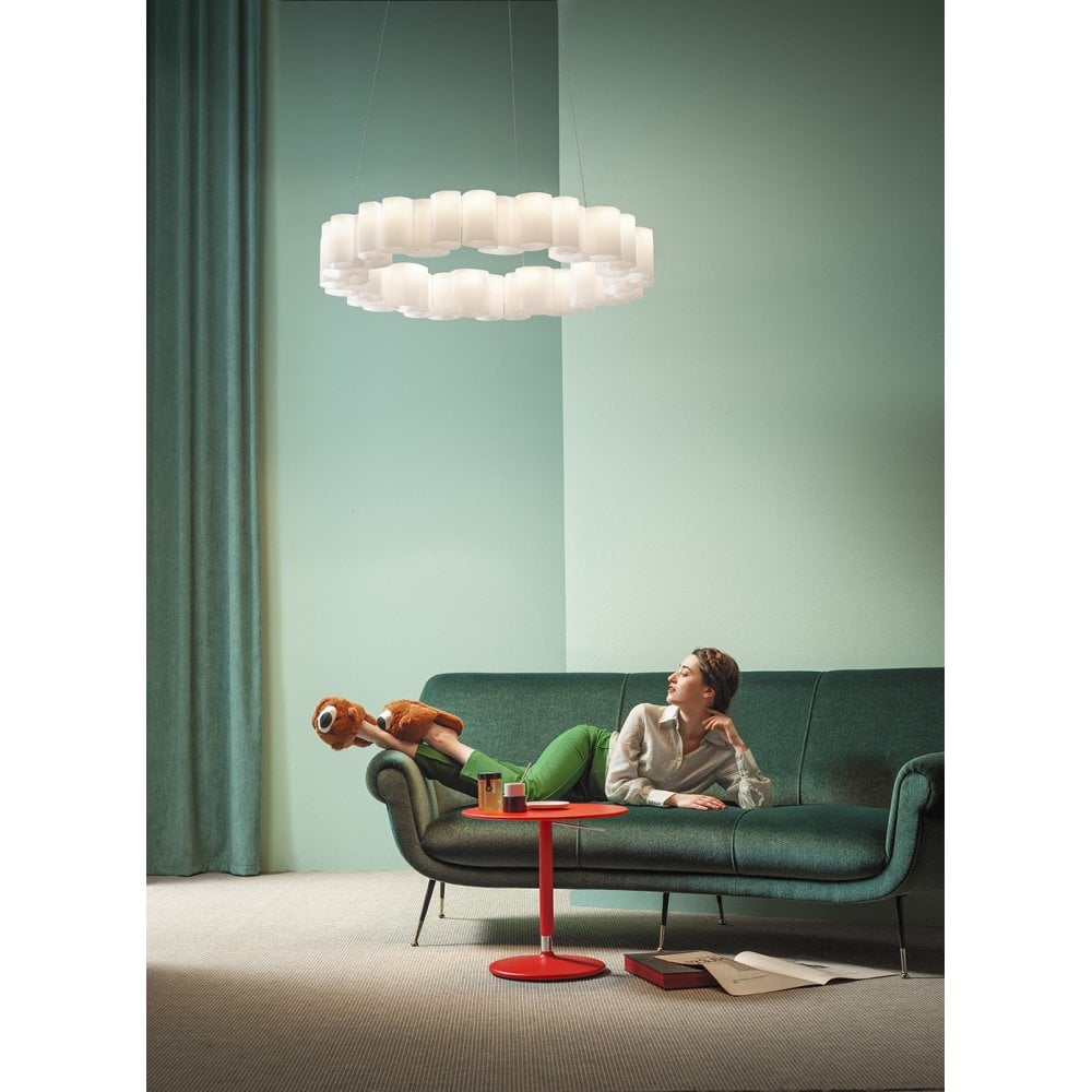 Stilnovo Honey 110cm Large Pendant - Matt White