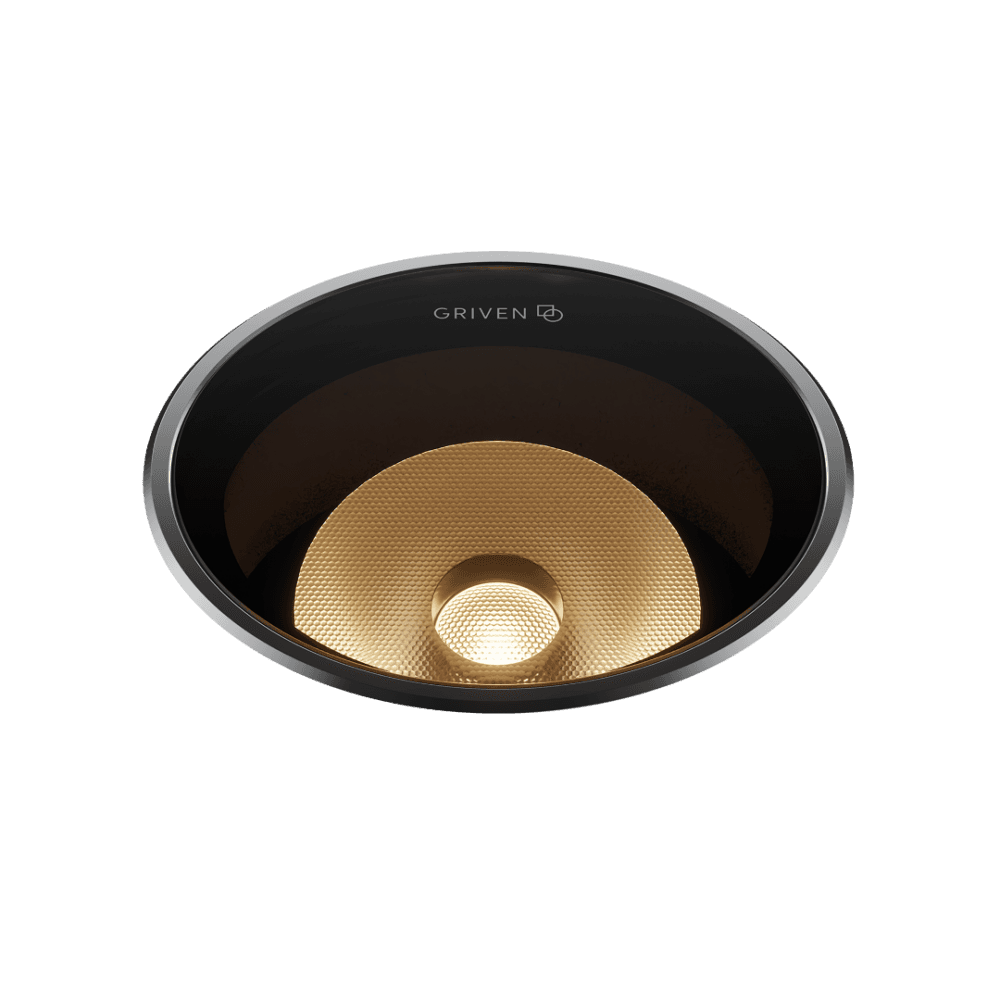 Griven Moon Recessed 8W 960lm Adjustable Ground Light - All-Glass Frame - Low Voltage