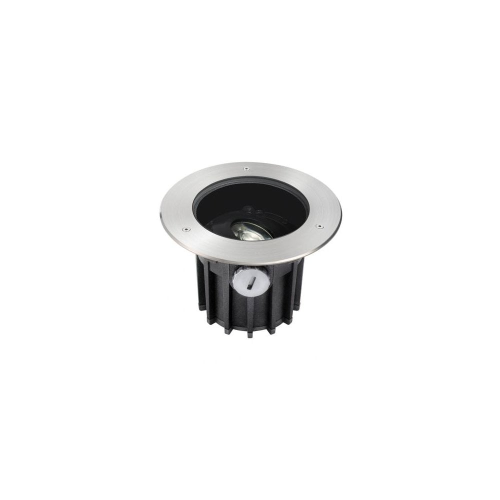 Collingwood Tilt Adjustable 147mm Cut-Out Ground Light - Stainless Steel - Straight to Mains