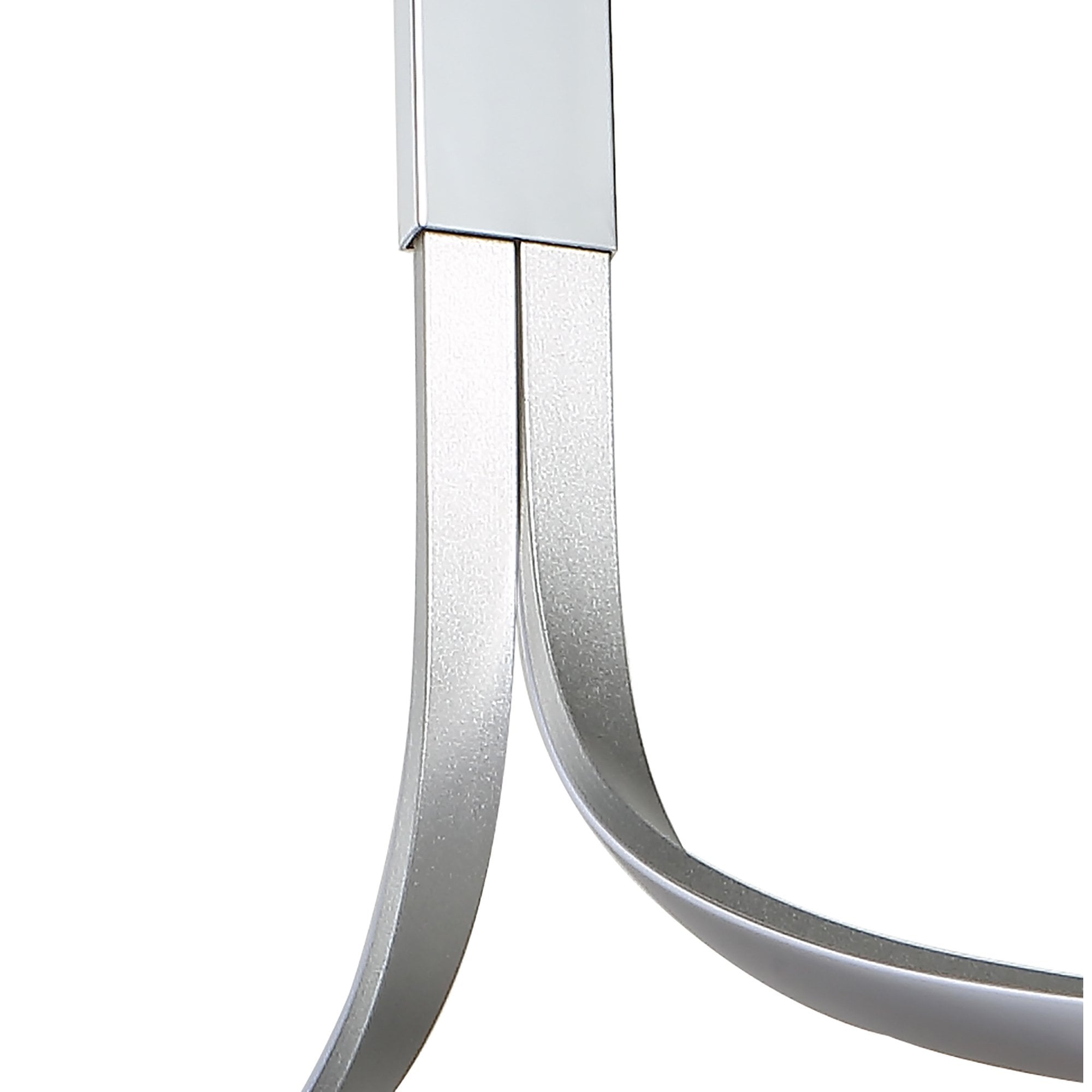 Mantra Nur XL Semi Flush - Silver/Polished Chrome