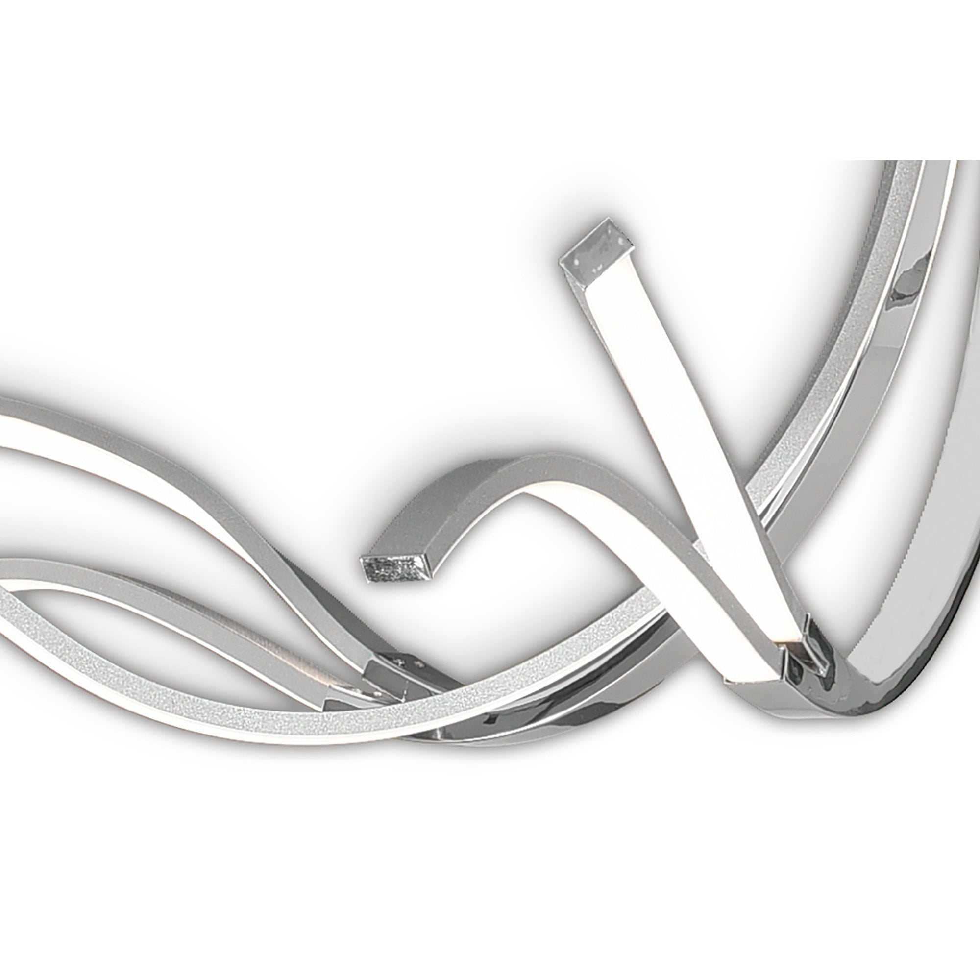 Mantra Corinto Pendant/Semi Flush - Silver Chrome