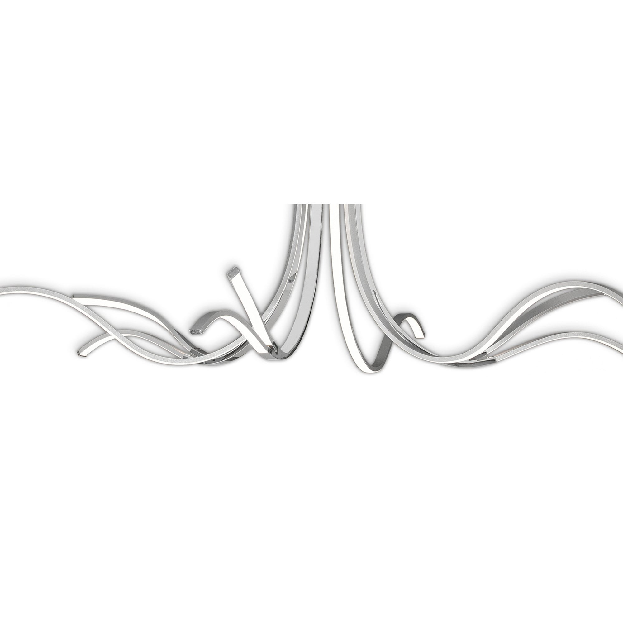 Mantra Corinto Pendant/Semi Flush - Silver Chrome