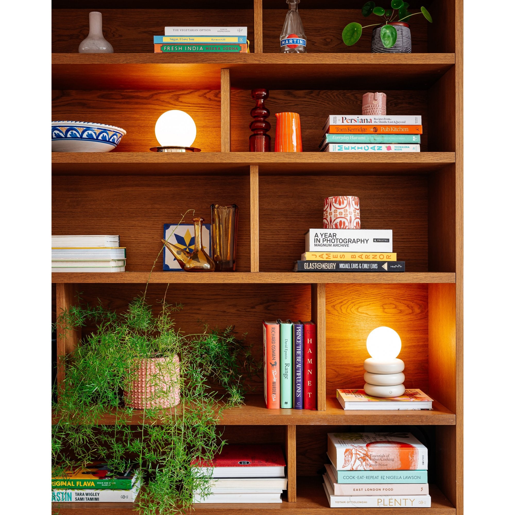 houseof. Tube 'Glow Worm' Rechargeable Table Lamp - Sand