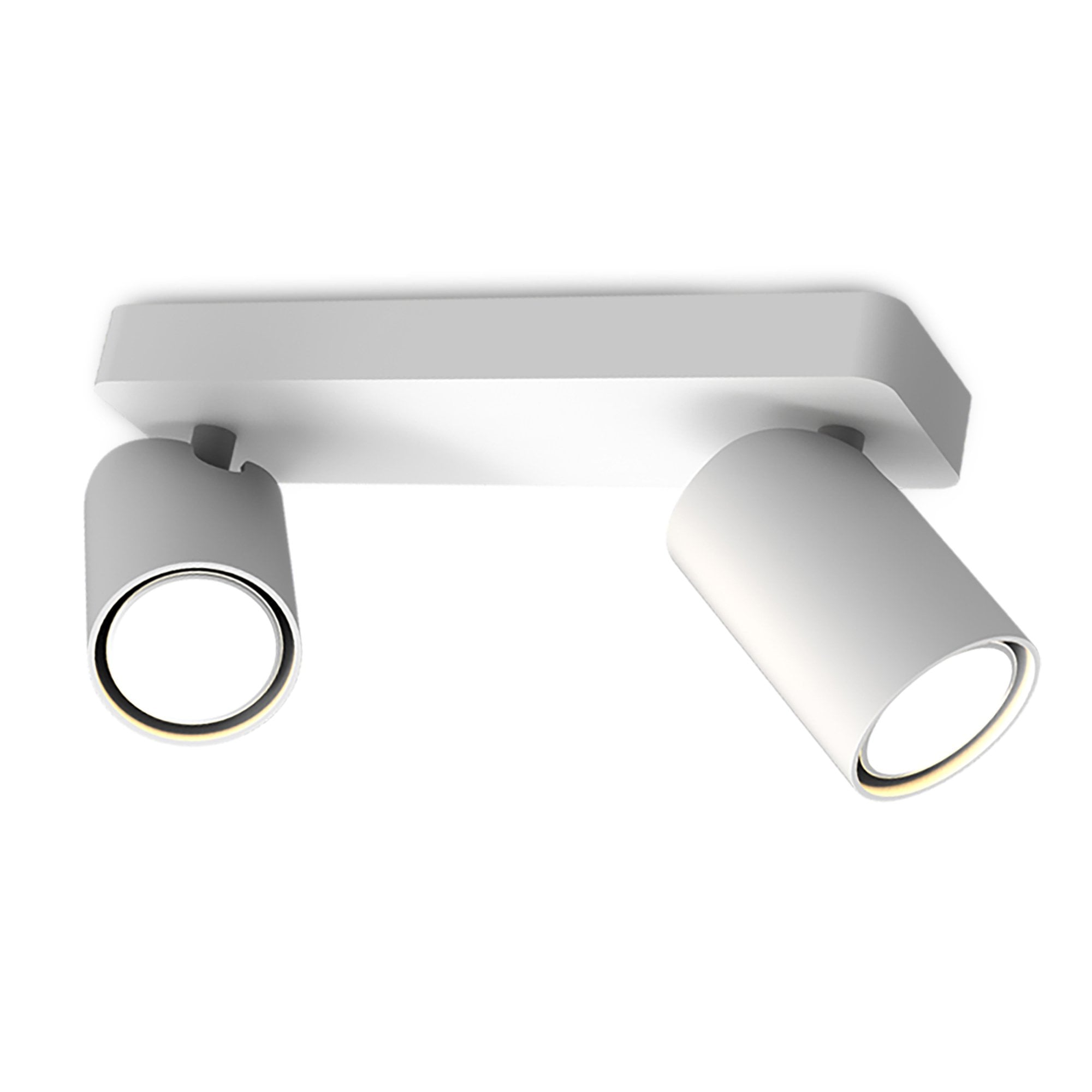 Mantra Sal Linear 2 Light Spotlight - Matt White