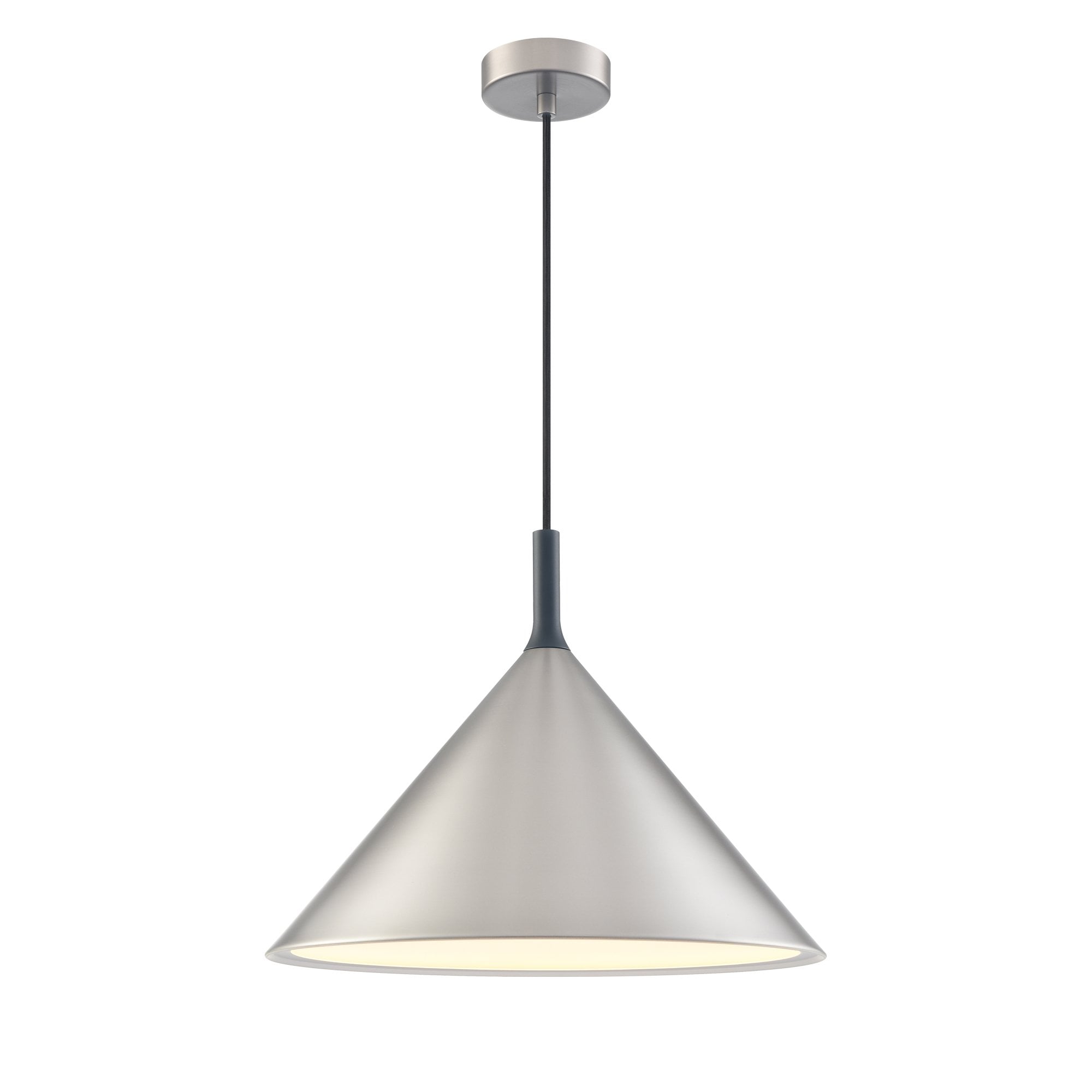 Franklite Joy 400mm Pendant - Satin Nickel