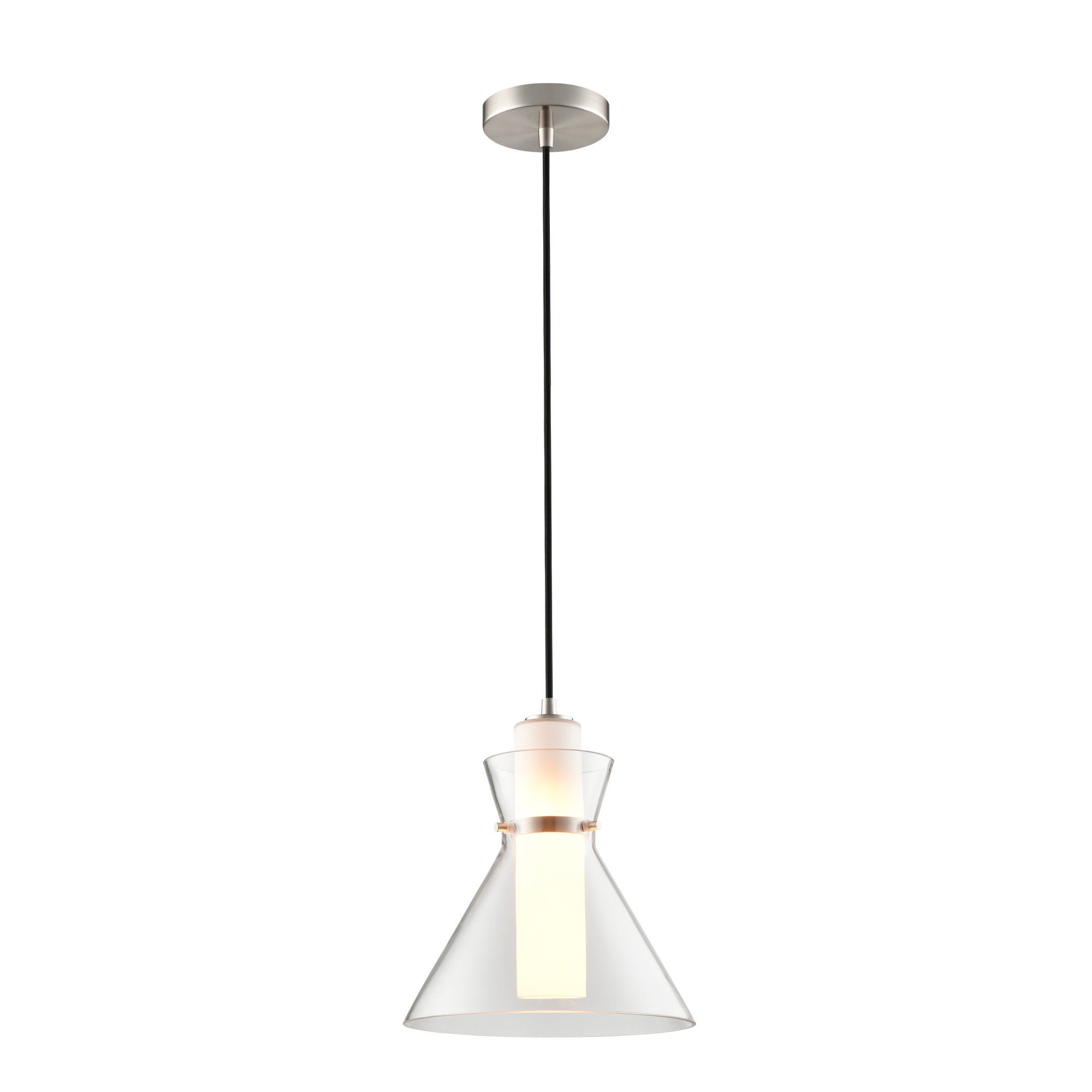 Franklite Bliss Pendant - Satin Nickel