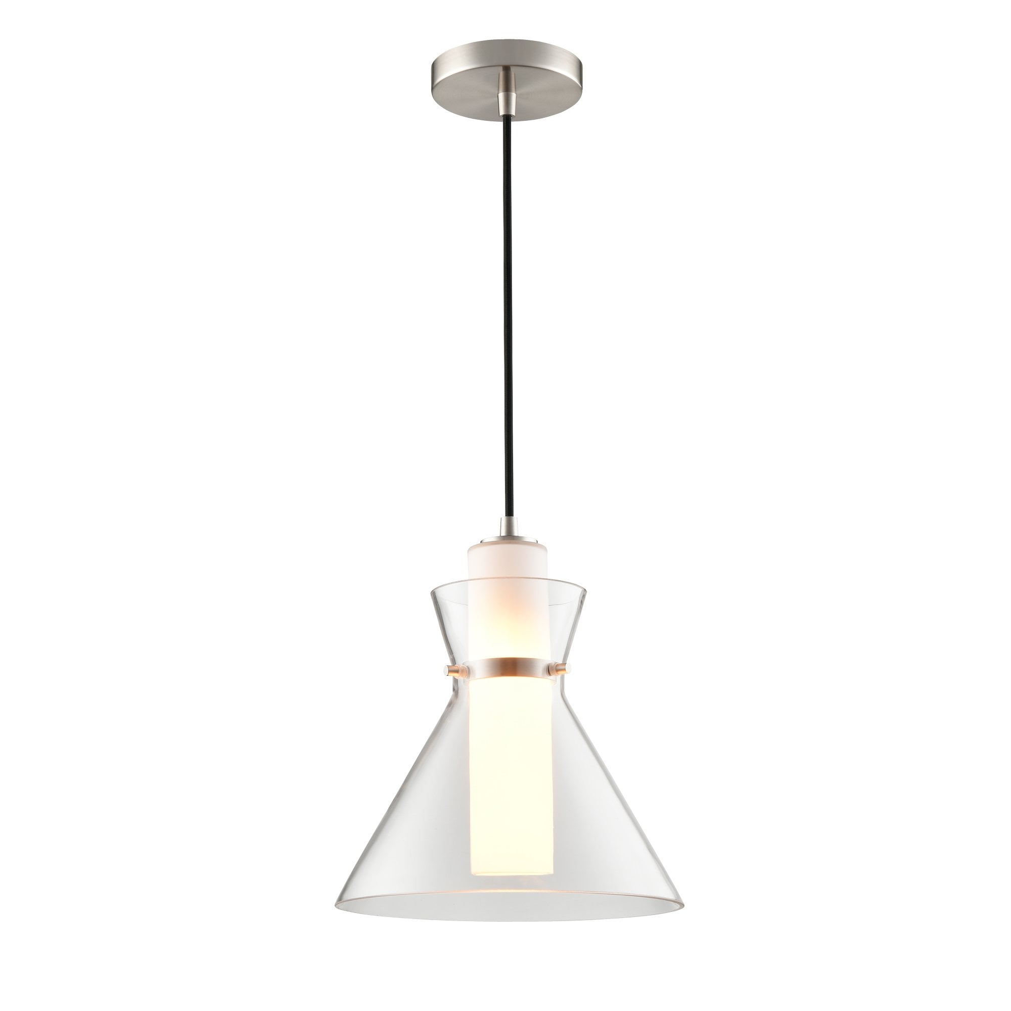 Franklite Bliss Pendant - Satin Nickel