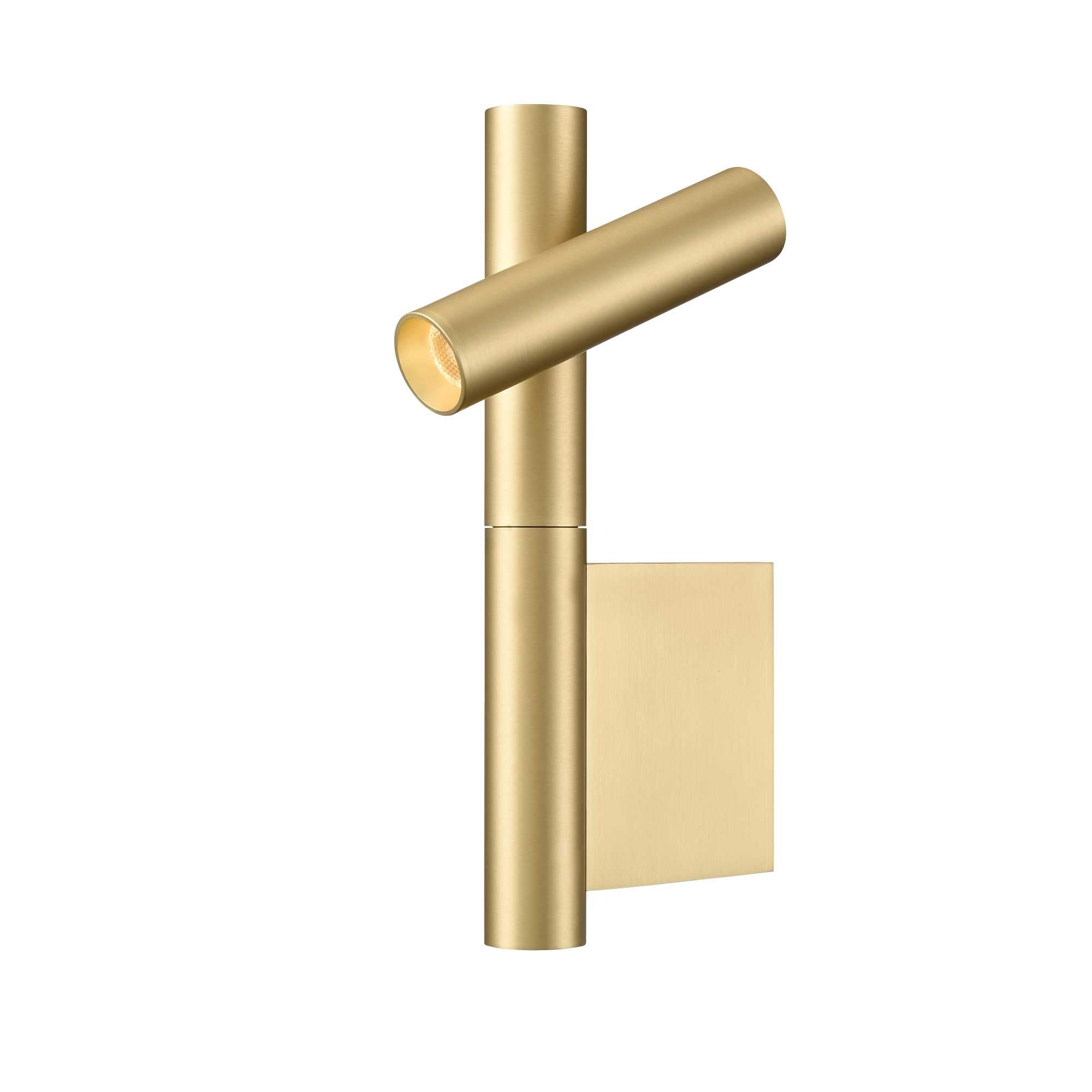 Franklite Fabula Reading Wall Light - Satin Brass