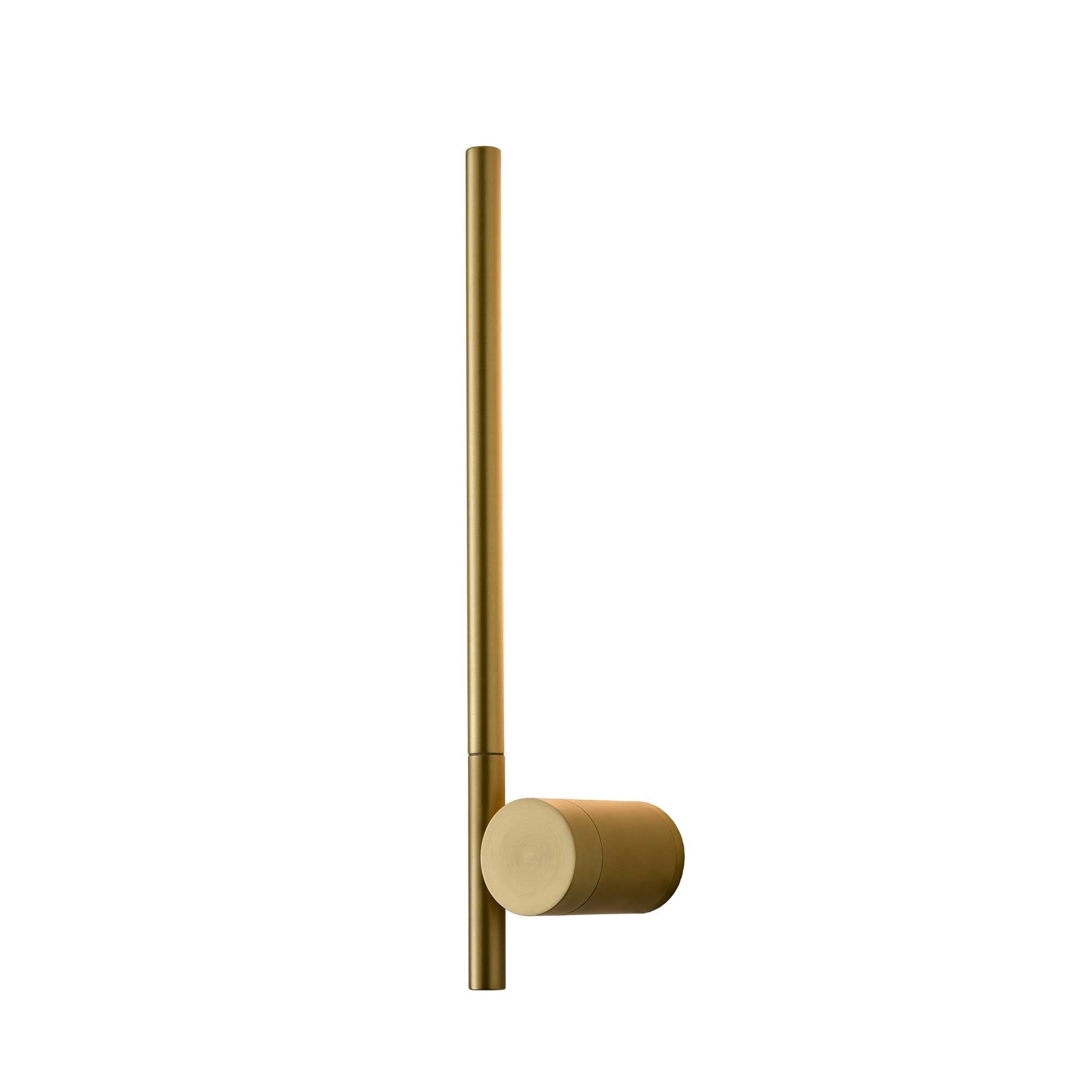 Franklite Fabula Backlit Slim Wall Light - Satin Brass