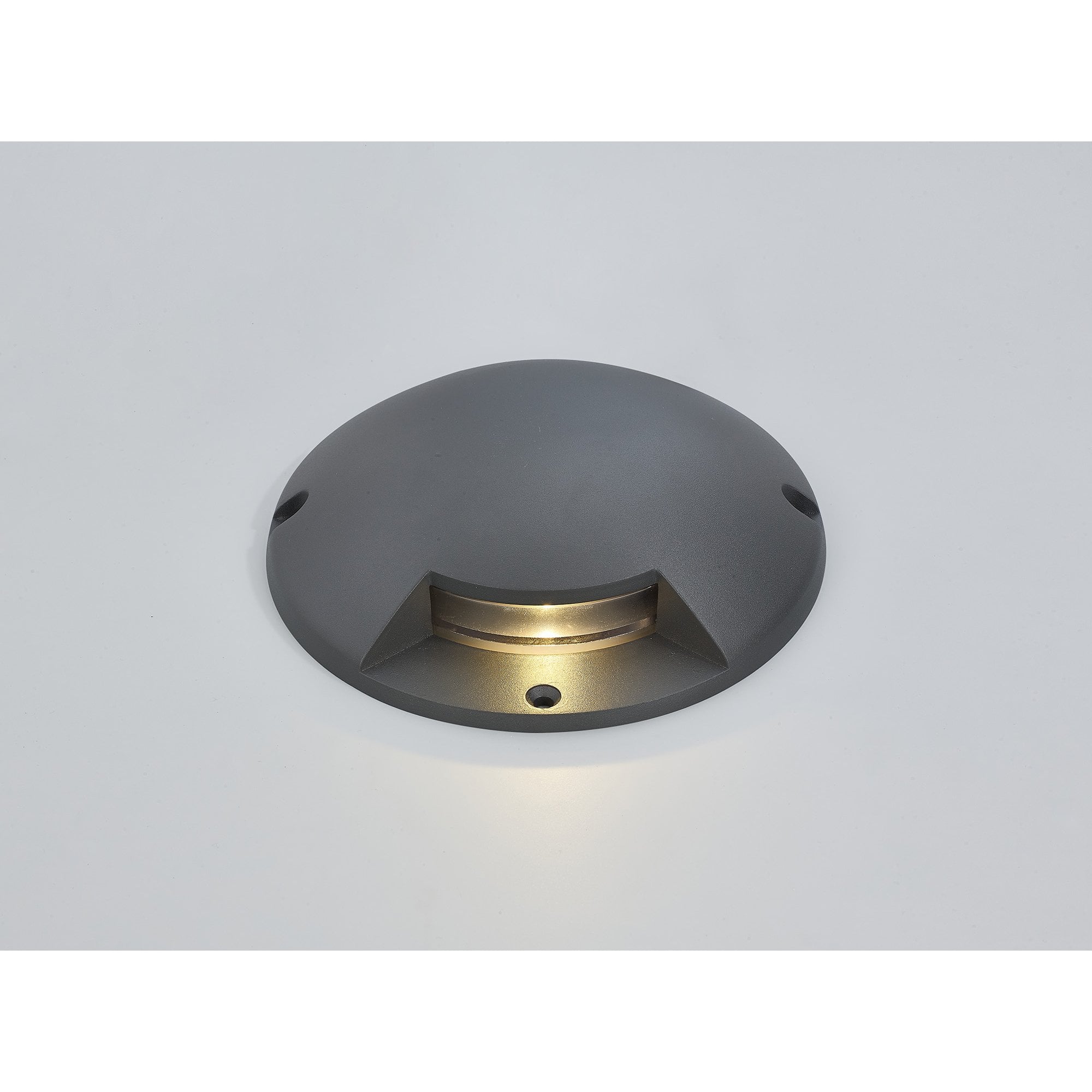 Fabula Capworth Surface Mounted 2W LED Drive Over Ground Light - Dark Grey