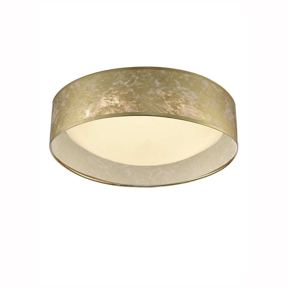 Franklite Irina Flush Fitting - Gold Leaf
