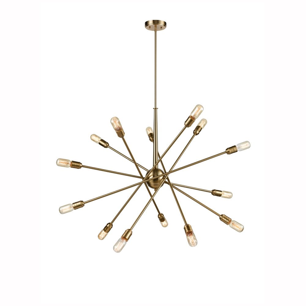 Franklite Centrix 14 light Adjustable Fitting - Matt Gold
